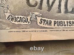 Tome 1 et 2 de l'Histoire picturale de la guerre civile de Harper publiée en 1894