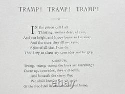 Tramp ! Tramp ! Tramp ! Illustré. Par George F. Foot. Prisonnier de la guerre de Sécession 1890