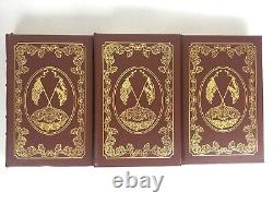 Trilogie Nord et Sud signée Easton Press 2014 John Jakes 3 Vol Guerre Civile