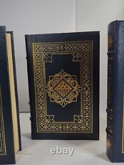 Trilogie de la guerre civile de Bruce Catton (1990) Easton Press (Cuir) Édition Collector
