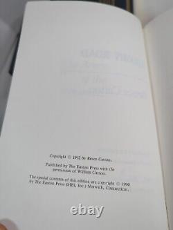 Trilogie de la guerre civile de Bruce Catton (1990) Easton Press (Cuir) Édition Collector