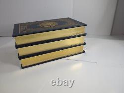 Trilogie de la guerre civile de Bruce Catton (1990) Easton Press (Cuir) Édition Collector