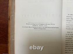 UN TRAITÉ ÉLÉMENTAIRE SUR L'ANATOMIE HUMAINE par LEIDY 1861 1ère ÉDITION ANTIQUE DE LA GUERRE CIVILE