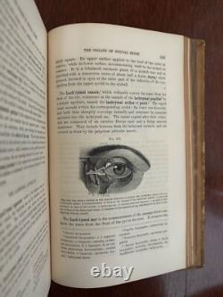 UN TRAITÉ ÉLÉMENTAIRE SUR L'ANATOMIE HUMAINE par LEIDY 1861 1ère ÉDITION ANTIQUE DE LA GUERRE CIVILE