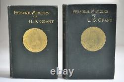 U.s. Grant Mémoires Personnels 2 Livres Des Volumes 1 Et 11