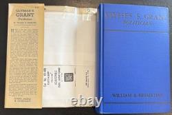 Ulysse S. Grant Politicien W. Hasseltine 1ère Éd. 1935 Dj Dodd Mead