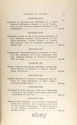 Ulysses S Grant Première Édition 1885 Mémoires Personnels de U S Grant Relié