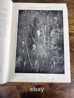 Une histoire de la guerre civile par Benson J. Lossing avec des photos de Matthew Brady 1912