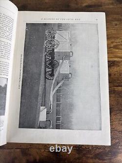 Une histoire de la guerre civile par Benson J. Lossing avec des photos de Matthew Brady 1912