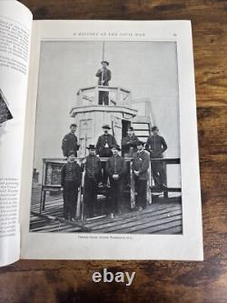 Une histoire de la guerre civile par Benson J. Lossing avec des photos de Matthew Brady 1912