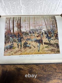 Une histoire de la guerre civile par Benson J. Lossing avec des photos de Matthew Brady 1912