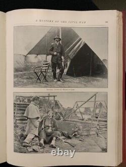 Une histoire de la guerre civile par Benson Lossing, publiée par l'Association du Mémorial de la Guerre en 1912.