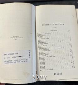 Une histoire du peuple des États-Unis, de la Révolution à la Guerre Civile 6/7 Vols.