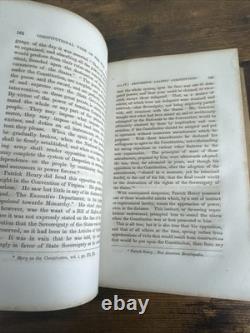 Une vue constitutionnelle de la guerre récente entre les États par A. H. Stephens 1868