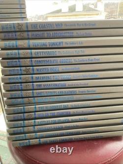 VTG La Guerre Civile Série de Livres Time-Life Ensemble Complet 28 Vol HB Avec Index Maître
