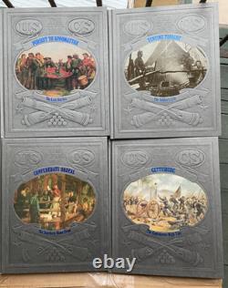 VTG La Guerre Civile Série de Livres Time-Life Ensemble Complet 28 Vol HB Avec Index Maître