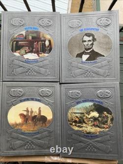 VTG La Guerre Civile Série de Livres Time-Life Ensemble Complet 28 Vol HB Avec Index Maître