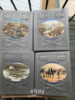 VTG La Guerre Civile Série de Livres Time-Life Ensemble Complet 28 Vol HB Avec Index Maître