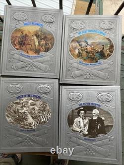 VTG La Guerre Civile Série de Livres Time-Life Ensemble Complet 28 Vol HB Avec Index Maître