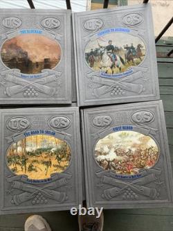 VTG La Guerre Civile Série de Livres Time-Life Ensemble Complet 28 Vol HB Avec Index Maître