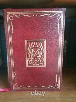 Venue Avec La Mitchell Wind Franklin 1976 Leather Bound Illustrated Limited Ed