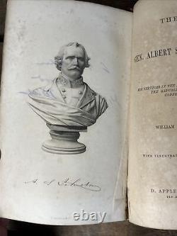 Vie du général Albert Sidney Johnston pendant la guerre civile américaine au Texas, 1ère édition confédérée de 1878