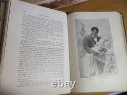 Vieux CABANE DE L'ONCLE TOM Livre 1896 HARRIET BEECHER STOWE ESCLAVAGE GUERRE CIVILE DU SUD