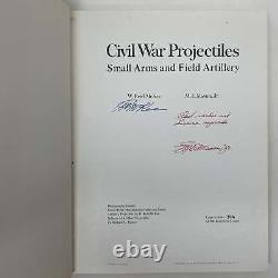 W Reid McKee / PROJECTILES DE LA GUERRE CIVILE ARMES LÉGÈRES ET ARTILLERIE DE CAMP Signé 1971