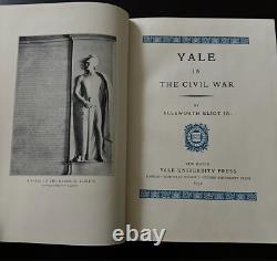 Yale dans la guerre civile Première édition 1932 Esquisses biographiques complètes